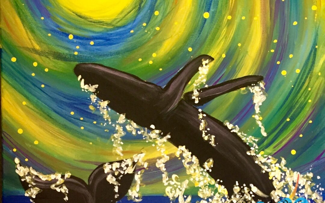 Paint Pāʻina & The Shack in Mililani – Dancing Whales