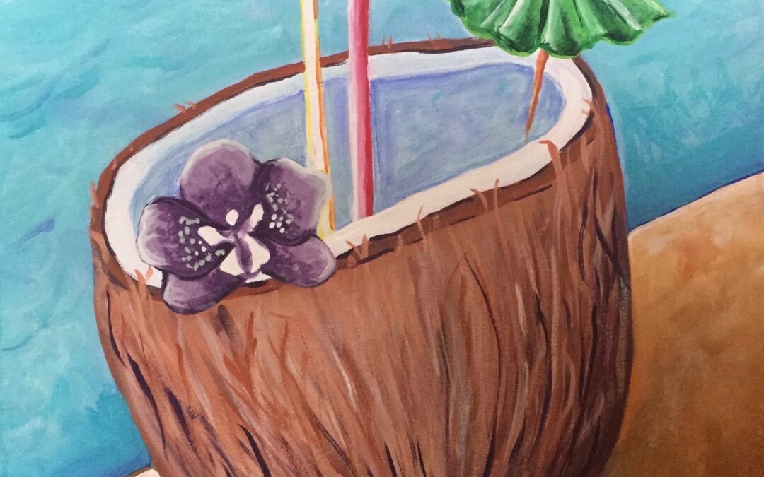 Paint Pāʻina & The Residence Inn by Marriott Kapolei Oahu 🖌 Paint Party 🎨 BOOK NOW  or 📞 808 650-1121🍷