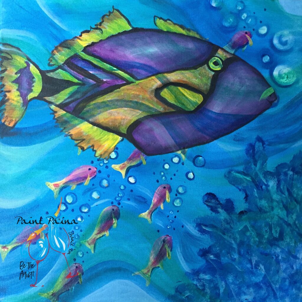 Paint Pāʻina, Paint Party, Oahu Hawaii