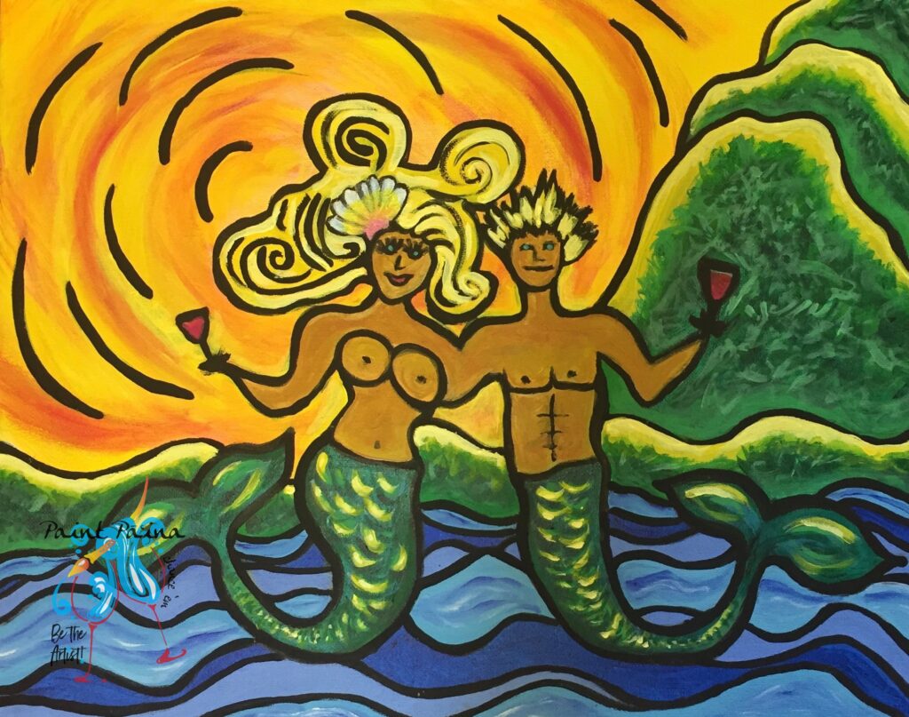 Paint Pāʻina, Paint Party, Oahu Hawaii