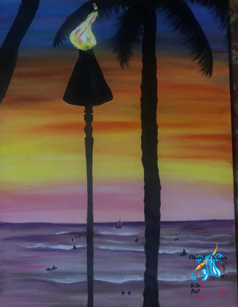 Paint Pāʻina, Paint Party, Oahu Hawaii