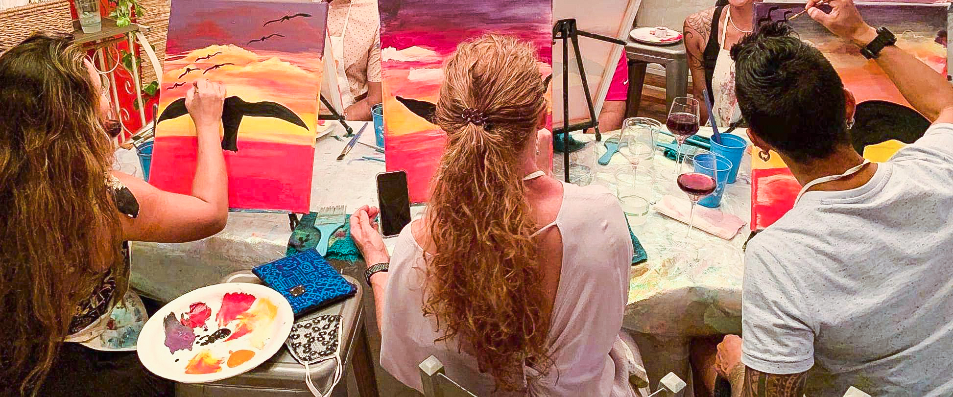 Paint Pāʻina, Paint Party, Oahu Hawaii