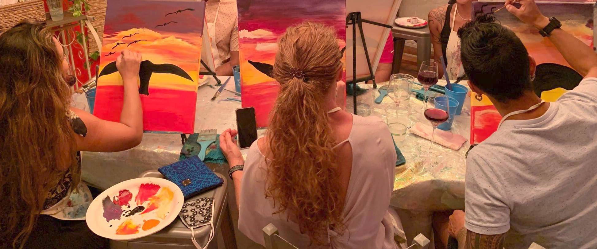 Paint Pāʻina, Paint Party