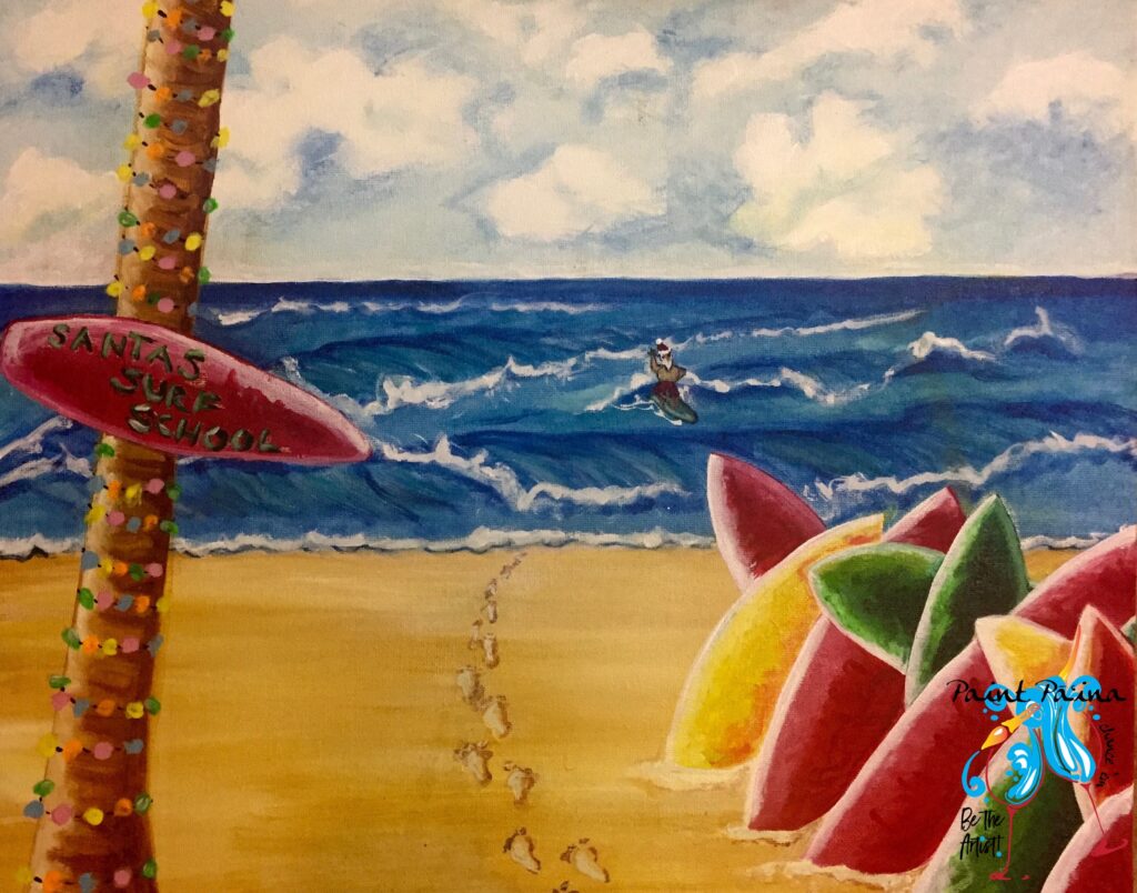 Paint Pāʻina, Paint Party, Oahu Hawaii