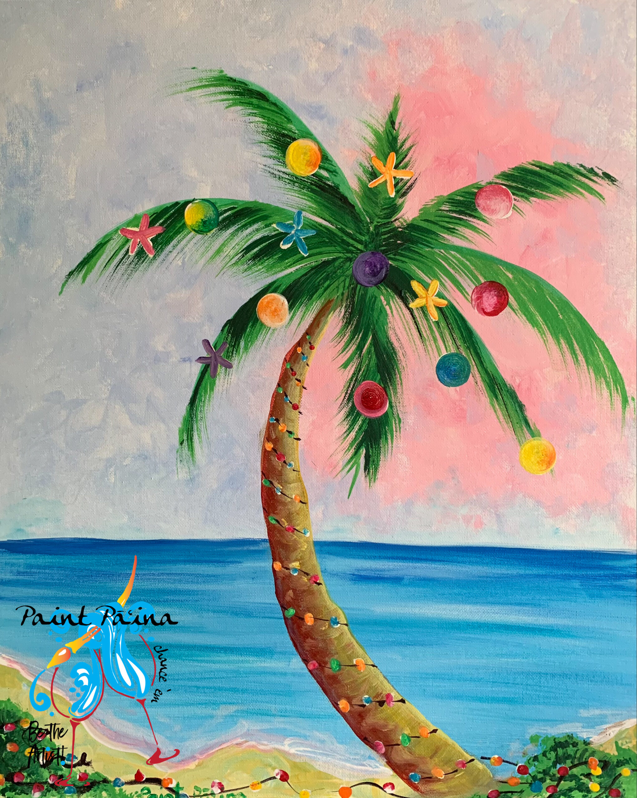 Paint Pāʻina & The Twin Fin Hotel, Waikiki Oceanfront – Paint and Sip 🎨                     TO BOOK THIS EVENT 🖌                               Call or text 808 781-2218 🍷