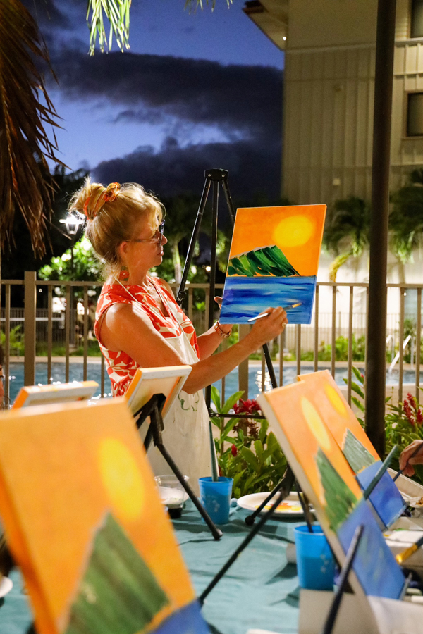 Paint Pāʻina, Paint Party, OAHU HAWAII