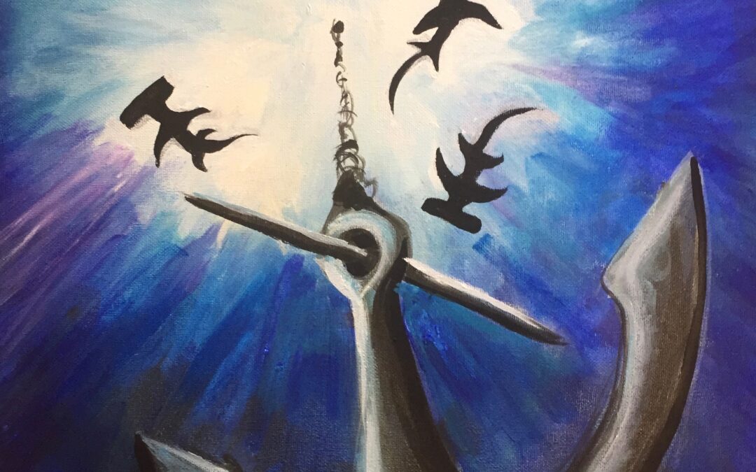 “Dropping Anchor” Paint Pāʻina & The Residence Inn by Marriott Kapolei Oahu 🖌 Paint Party 🎨 BOOK NOW  or 📞 808 781-2218🍷