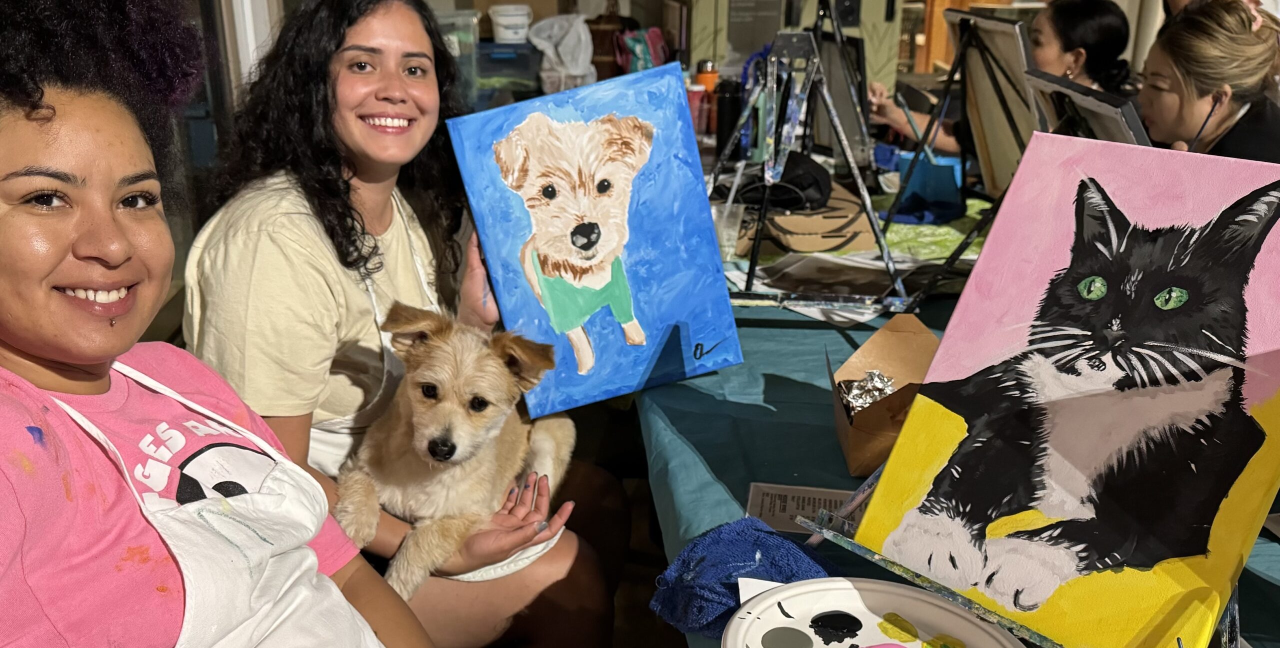 Paint your pet, Paint Pāʻina Paint Pāʻina, Paint Party, OAHU HAWAII