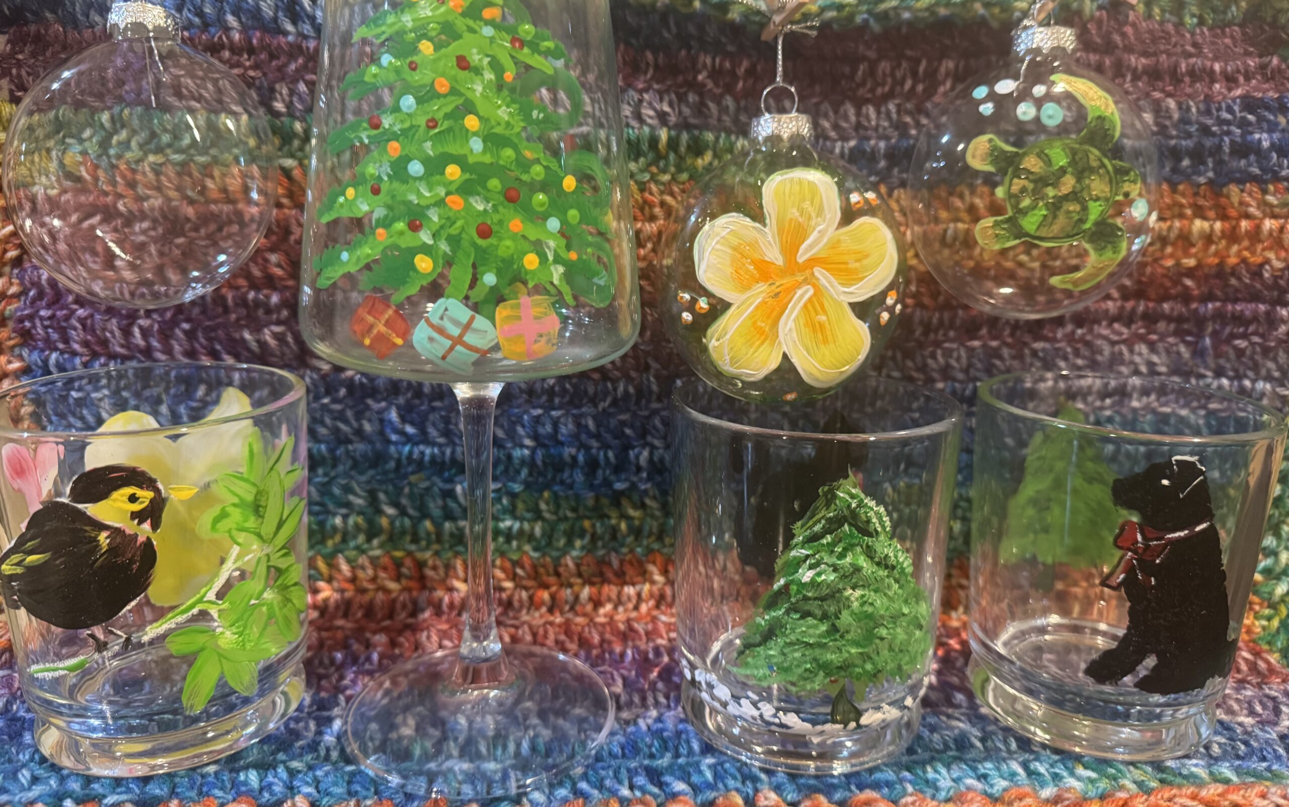 Christmas Ornament Painting Ornamant Paint Party, Paint Pāʻina, Paint Party, OAHU HAWAII